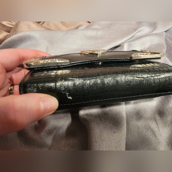 Decorative Metal Trifold Wallet and Credit Card Wallet - Picture 13 of 16